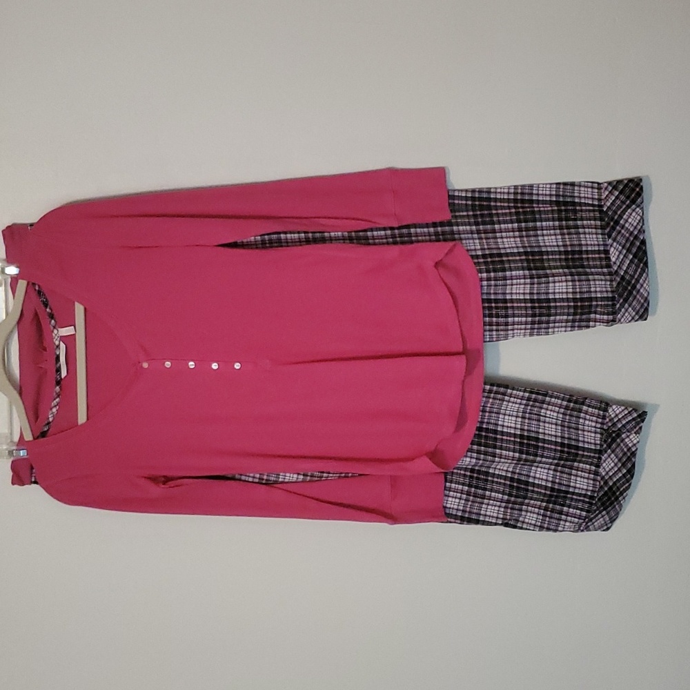 Women's long sleve Victoria secret pajamas size medium